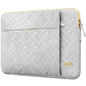 Lacdo Laptop Sleeve Case for 16 inch MacBook Pro M5 Pro/Max A3428 A3429 (2026), M4/M3/M2/M1 A3403 A3186 A2991 A2780 A2485 A2141 | 15 inch Microsoft Surface Laptop 7th Copilot+PC Computer Bag, Gray