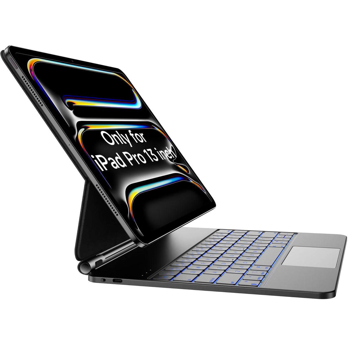 HOU Magnetic Keyboard Case for iPad Pro 13″ M5 (2025) and M4 (2024)