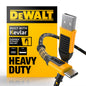 DEWALT Heavy Duty USB to USB C Cable, Jobsite TypeC Cable, High Speed, 10ft