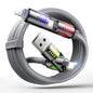 MAGIC JOHN 240W 4 in 1 Charging Cable, 6.6FT USB C to Lightning Cable [MFi Certified], Multi Chargers for All Devices, Chubby USB A/C to C/Lightning with Light for iPhone/MacBook/iPad/Samsung/Switch 2