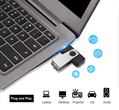 Aiibe 16GB Flash Drive 10 Pack 16 GB USB Flash Drive USB Drive Thumb Drives Multipack Zip Drive Bulk USB 2.0 Memory Stick Jump Drives (10 Pack, 5 Mixed Colors)
