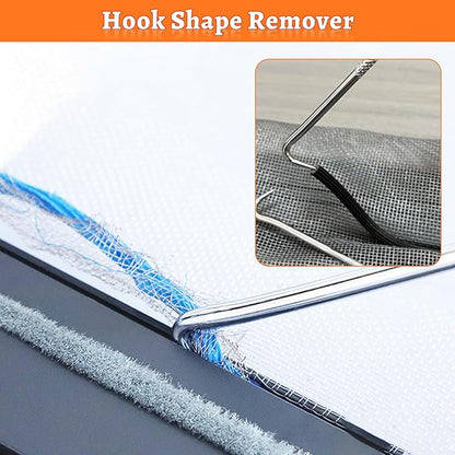 Screen Repair Tool,Window Roller,Spline Installer,6 in 1 Window Installation Tool,Screen Mouse Spline Roller for Installing & Replacing Window Patio Sliding Door (6 in 1)