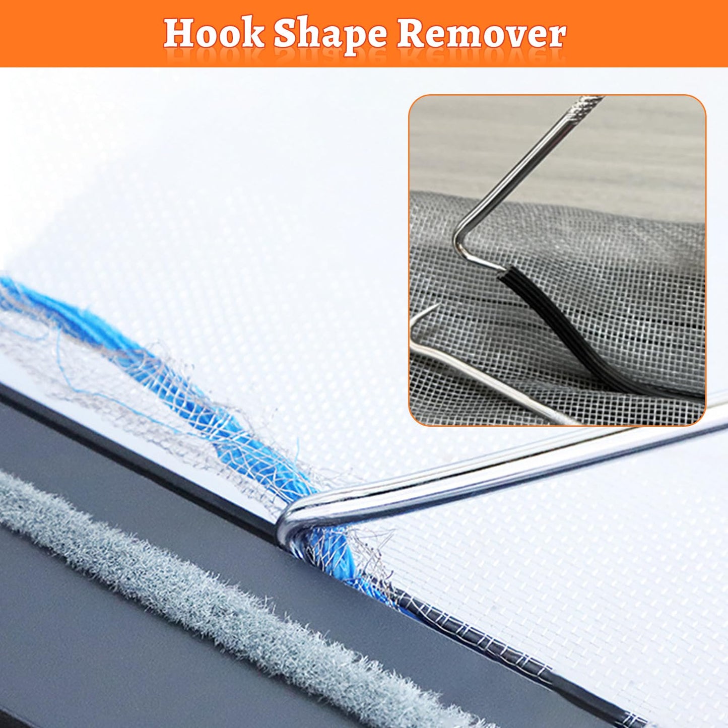 6 in 1 Screen Repair & Replacement Kit, Window Screen Roller Tool Set