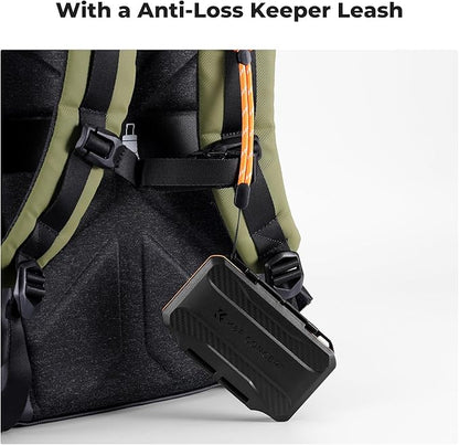 K&F Concept 6 Slots XQD Cfexpress Type-B Card Holder, Water-Resistant Memory Card Storage Carring Case, Shockproof Card Protection Box Organizer