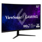 ViewSonic VX2718-2KPC-MHD 27 Inch 1440p Curved Gaming Monitor, 180Hz