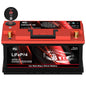 TPE BCI Group31 Car Start Stop System LiFePO4 Lithium-ion Battery 12.8V 100AH 1500A 1280WH Lightweight High Performance Battery Level Display Dual Port