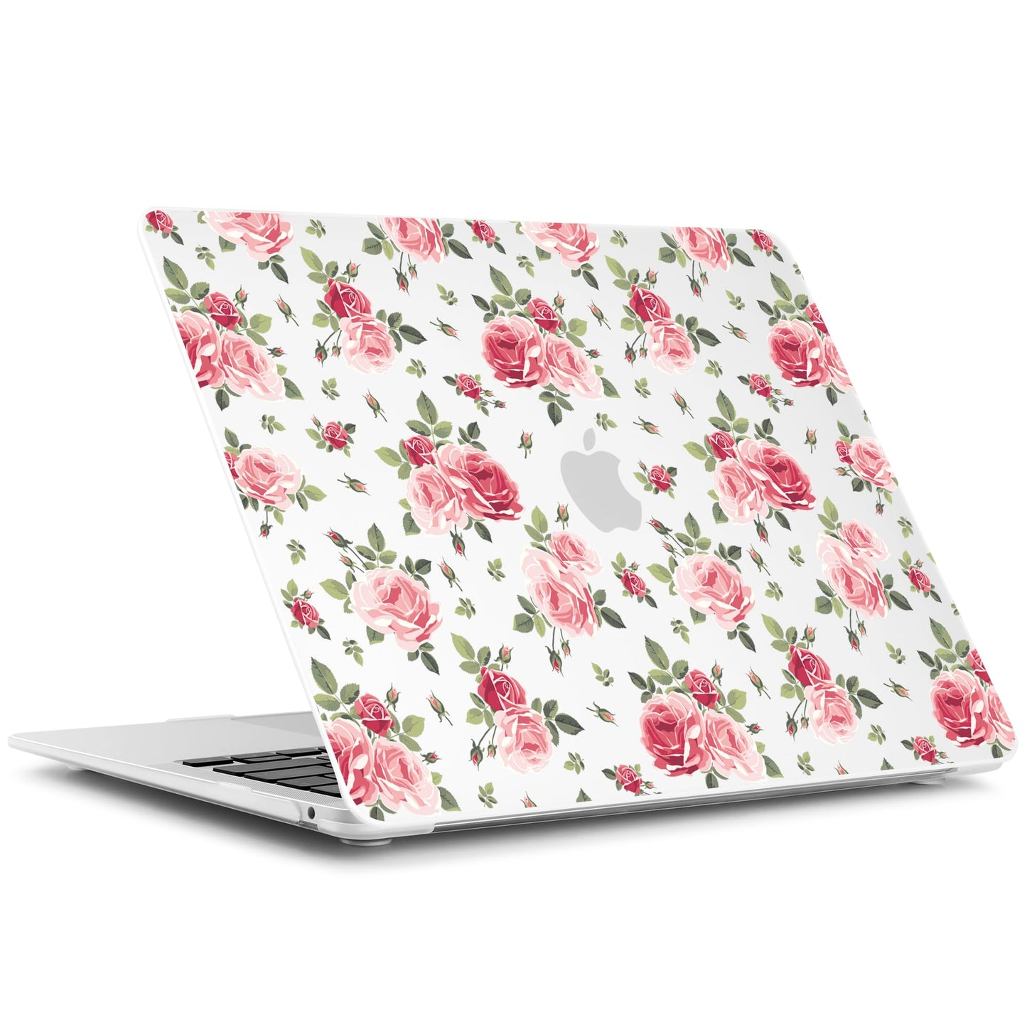 Batianda LumiArt Case for MacBook Air 13 inch 2018-2020, Pink Roses