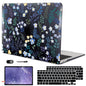 LCMOCICO for MacBook Air 13 inch Case 2020 2019 2018 Release M1 A2337 A2179 A1932, Glitter Crystal Pritned Pattern Hard Case Cover for Mac Air 13.3" Retina Display Touch ID, Astronauts & Spacecraft