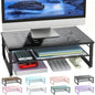 gianotter 2-Tier Metal Monitor Stand Riser