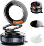 Suction Cup Car Phone Mount, 98 LBS Hold, 360° Zinc Alloy Stand for MagSafe