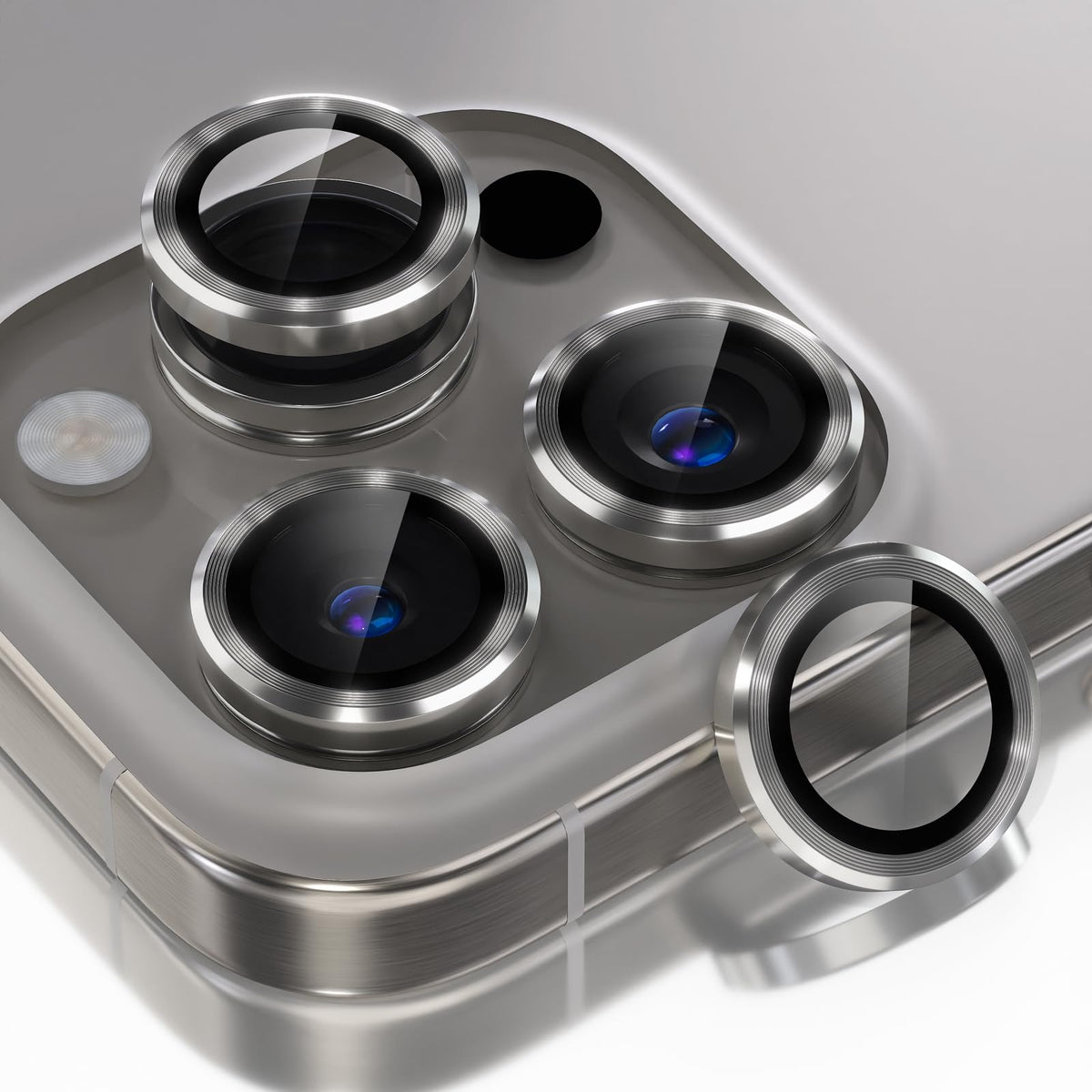 Choiche for iPhone 15 Pro/iPhone 15 Pro Max Camera Lens Protector