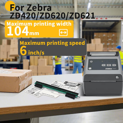 P1080383-415 New Printhead for Zebra ZD420 ZD620 ZD621 D/T-Series Thermal Desktop Printer PRINTHEAD Assy 203dpi P1080383-226