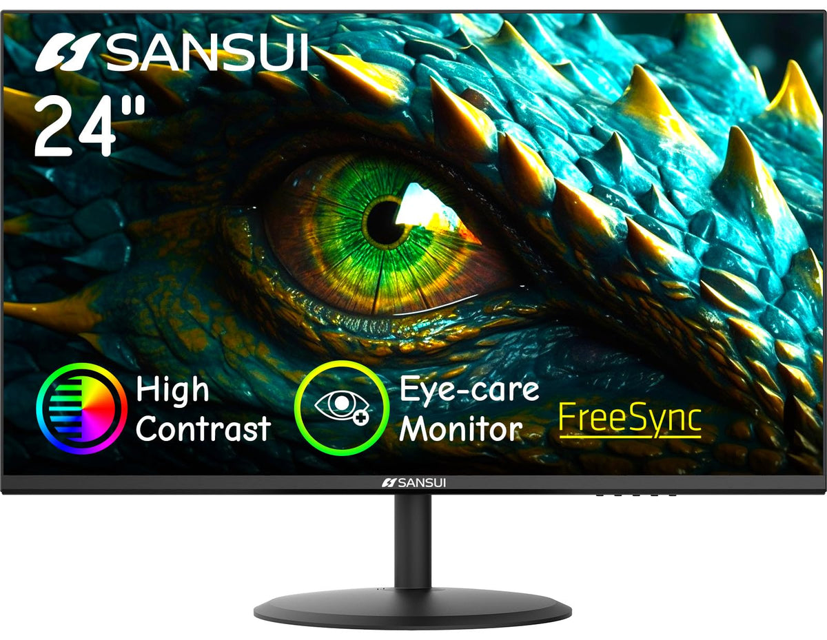 SANSUI Gaming Monitor 27 inch 1440p 200Hz 180Hz Computer Monitor