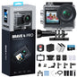 AKASO Brave 4 Pro Action Camera 4K with 256GB MicroSD U3 Card Bundle