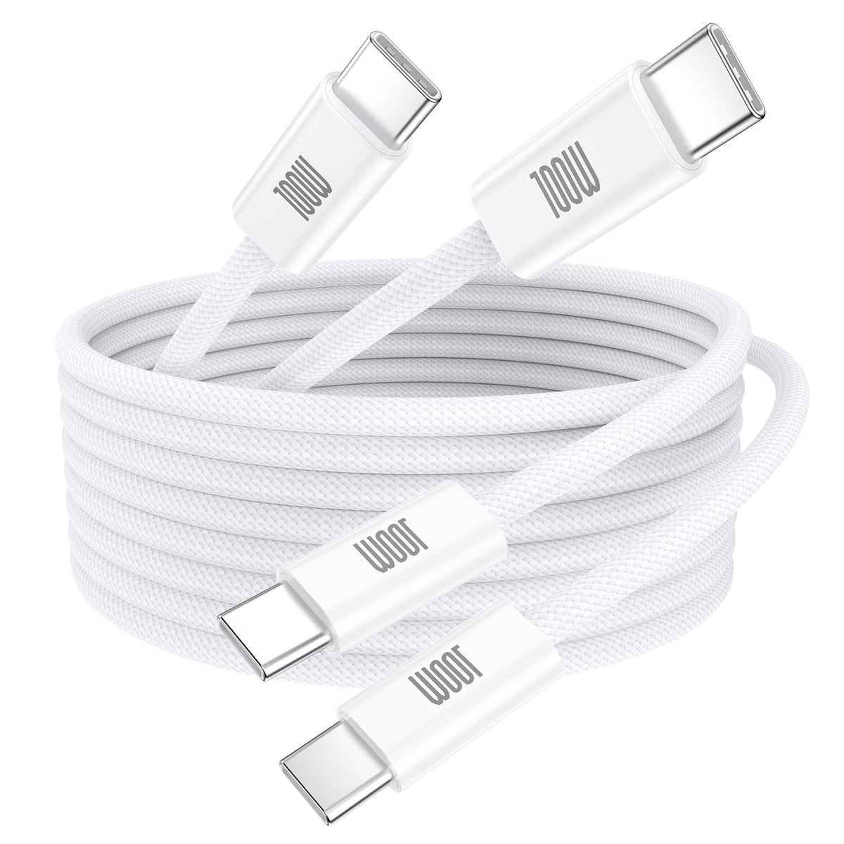 USB C to USB C Cable 3ft, 2-Pack 100W USBC to USBC Fast Charger Cord