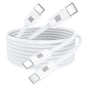 USB C to USB C Cable 3ft, 2-Pack 100W USBC to USBC Fast Charger Cord