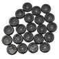 Rubber Grommets for Wiring, 7/8 Inch Drill Hole 11/16 Inch ID, Firewall Grommets Automotive Cable Cords Hoses Protection, Double-Sided Rubber Plugs for Round Holes, 22 Pcs, 18x22 mm