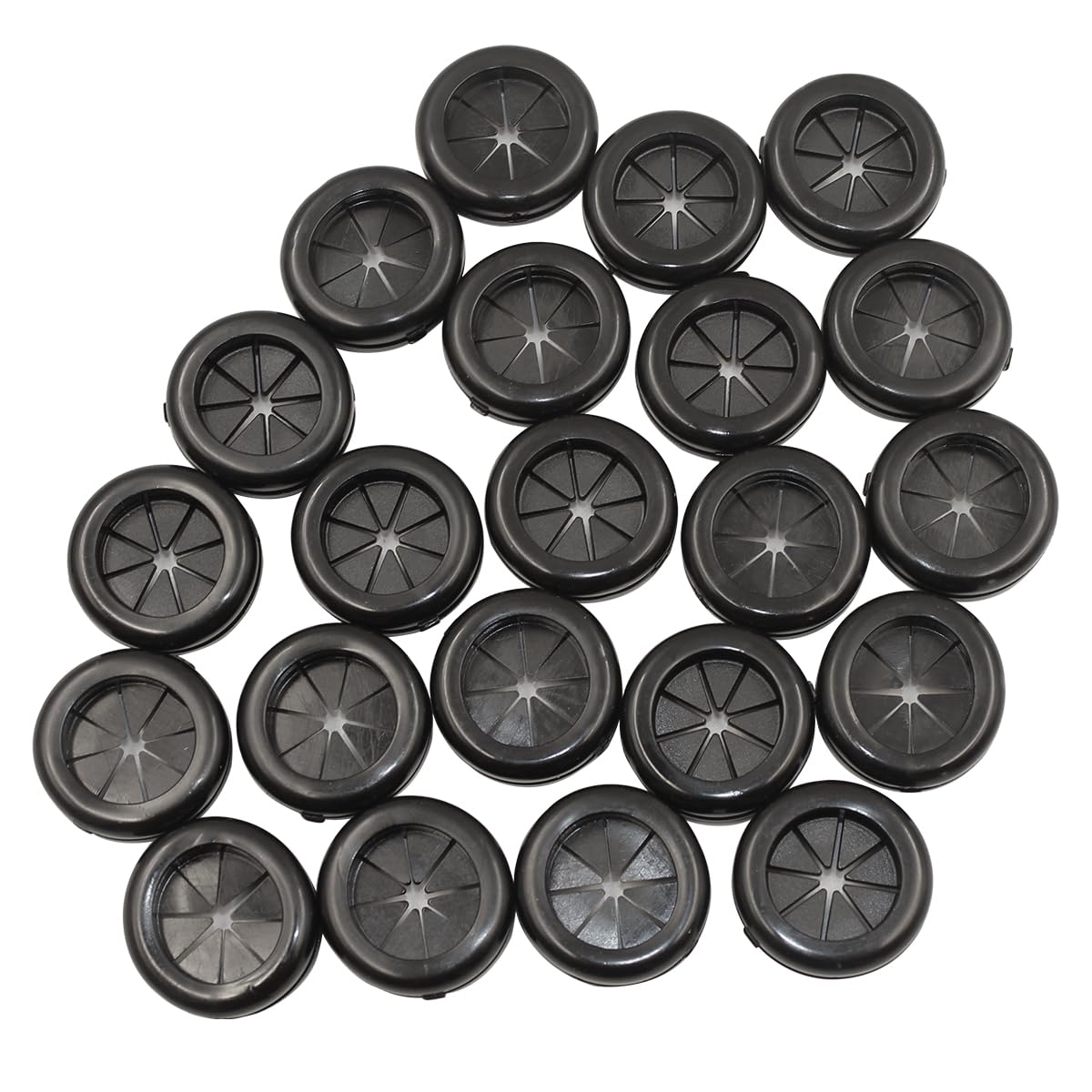 EASYEAH 1 Inch Rubber Grommets for Wiring, 1 Inch Drill Hole 7/8 Inch ID