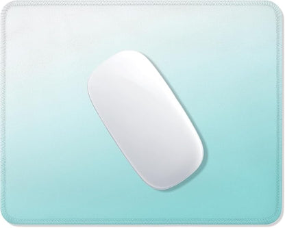 ITNRSIIET Mouse Pad Non-Slip Rubber Base Smooth Surface Stitched Edges Waterproof Durable Compatible with All Mice for Office & Gaming, Desk Accessory, 10.2x8.3x0.12 inch, Sky Gradient