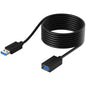 SABRENT USB 3.0 Extension Cable, A-Male to A-Female, 6ft, White (CB-306W)
