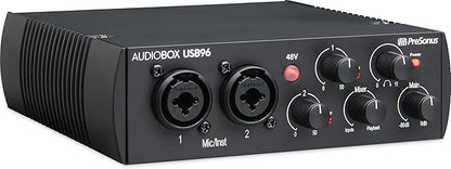PreSonus AudioBox 96 25th Anniversary USB Audio Interface with Studio One Artist DAW Recording Software