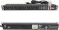 Tecmojo 1U Rack-Mount Horizontal 8-Outlet Power Strip UL Listed PDU with Surge Protection LED Indicators 6ft Cord Power Distribution for IT and Network Server Racks