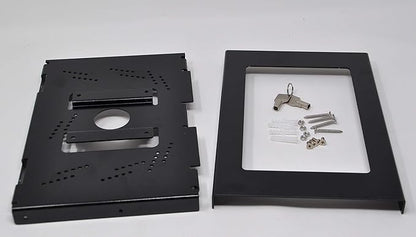 TABcare Locking Security Metal Case for iPad Mini Used as Kiosk, POS, Store, Show Display (Black, iPad Mini 1/2/3)