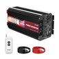 LVYUAN 5000 Watt Power Inverter 12V to 110V 120V with 4 AC Outlets, LCD Display, Wireless Remote Control for Vehicle, Solar System, Heavy Duty, RV, Truck, Off Grid, Camping