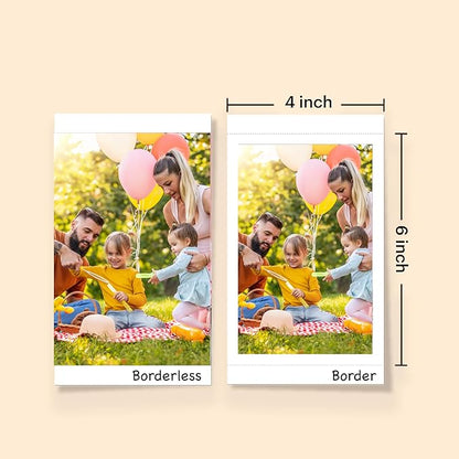 KODAK Dock Plus 4Pass Instant Photo Printer (4x6 inches) + 90 Sheets Gift Bundle