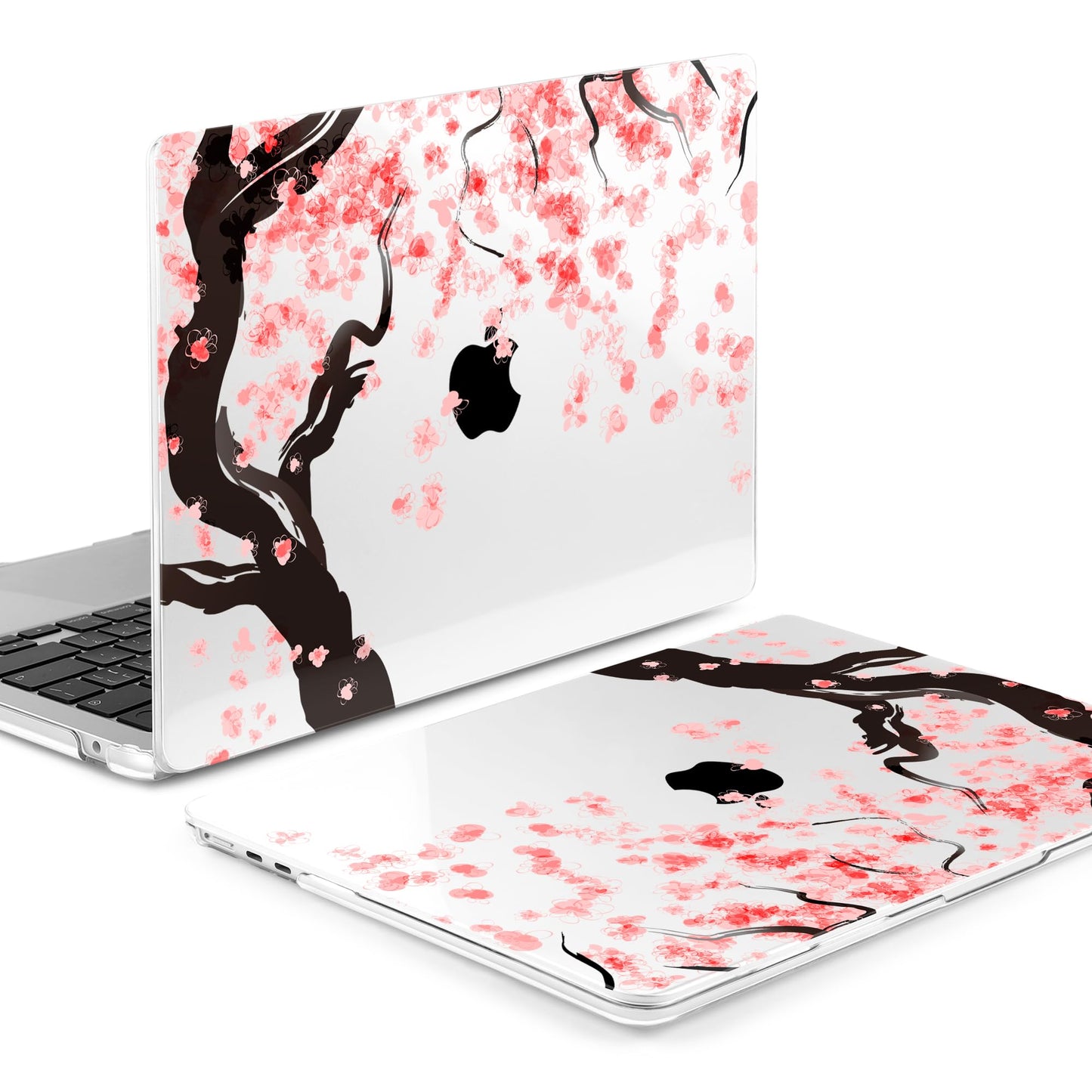 Batianda Case for MacBook Air 15" with M5 M4 M3 M2 Chip, Cherry Blossoms