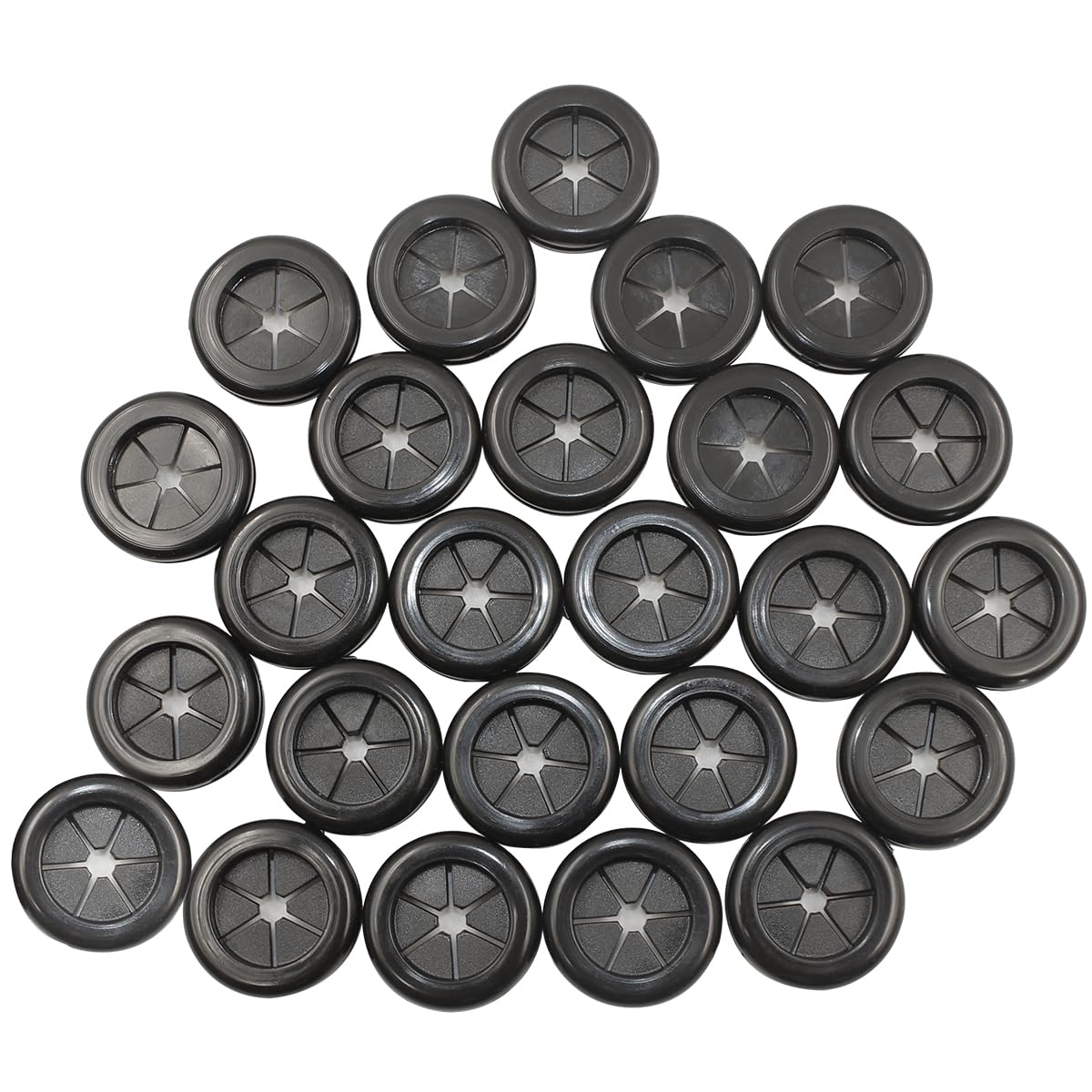 EASYEAH 1 Inch Rubber Grommets for Wiring, 1 Inch Drill Hole 7/8 Inch ID