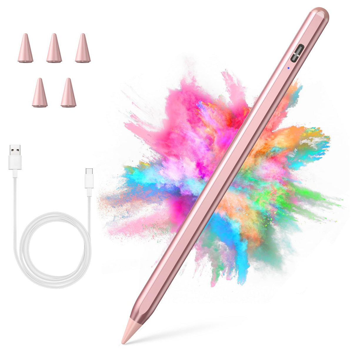 COO Stylus Pen for iPad Pro Air Mini 2018-2026, Palm Rejection Fast Charge