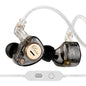 KZ EDX Pro in Ear Monitor Headphones KZ IEM Earphones Dual DD HiFi Stereo Sound Stage Earphones Wired Noise Cancelling Gaming Earbuds for Musicians Singer Audiophiles