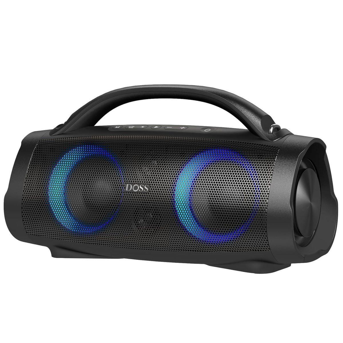 DOSS Extreme Boom Pro 100W Loud Outdoor Speaker, IPX6 Waterproof for Beach