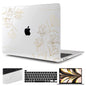 TWOLSKOO Compatible with MacBook Pro 13 inch Case 2023-2016 A2338 M2/M1 A2251 A2289 A2159 A1989 A1706, Plastic Hard Shell Cover & Keyboard Skin & Screen Protector, Colorful Hydrangea