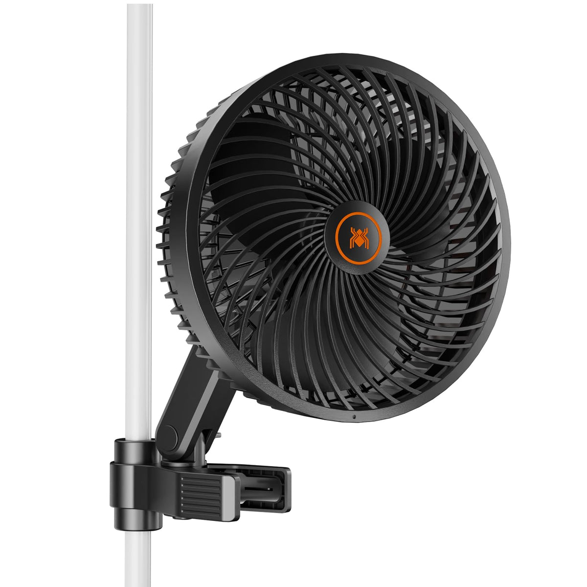 Spider Farmer 6" Grow Tent Clip Fan, EC Motor, 10-Level Oscillation, 2-Pack