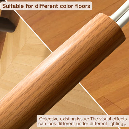 BEIEBIJOB Self Adhesive Floor Cord Cover, Cord Hider, 10ft, Yellowwood.