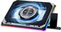 ICE COOREL Gaming Laptop Cooling Pad with Powerful Turbofan, Laptop Fan Cooling Pad for Laptop 15-21 Inches, RGB Laptop Cooler Stand with 8 Height Adjustable, Infinitely Variable Speed, LCD Screen