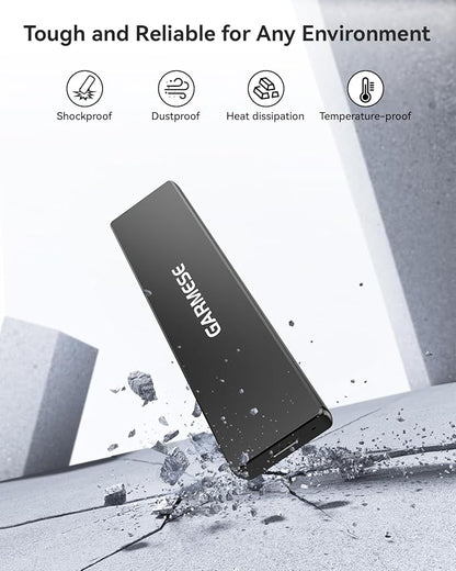 External SSD 512GB Portable SSD Speed Up to 1000MB/s USB 3.2 Gen 2, External Solid State Drives with Type-C Cable, Portable Solid State Drive for PC Mac Game Console