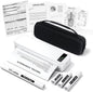 Portable Printers Wireless for Travel, Bluetooth Inkless Thermal Printer, Support 8.5" X 11" US Letter & A4, Small Mobile Printer with Carry Case and 4 Rolls Thermal Paper Kit, for Home Car Receipt