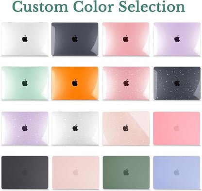 Mektron Customizable Name Case for MacBook Pro 16" M4 A3403 A3186 M3 A2991 M2 A2780 M1 A2485 (2021/2023/2024) Pro/Max with Touch ID, Hard Shell Plastic Laptop Cover
