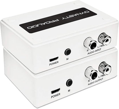 WSA-5TR-V2 Wireless Subwoofer Speaker Kit, 5.2G / 5.8GHz Dual Band Selectable, Total 106 RF Channel Auto Switching