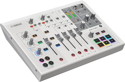 Yamaha AG03MK2 Black 6-Channel Live Streaming Loopback Mixer/USB Interface with Steinberg Software Suite