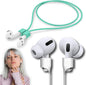 Ultra Strong Magnetic Airpod Pro Strap Anti-Lost Cord Sports Lanyard Compatible with Airpods 3rd 2nd Generation Pro 3 2 1 (Mint)