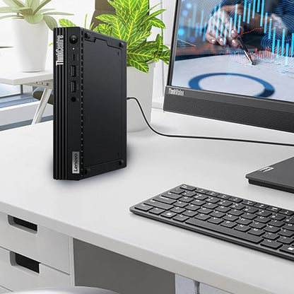 Lenovo ThinkCentre M70q Tiny 1L Business Desktop Computer, 12th Gen Intel Hexa-Core i5-12500T (Beat i7-11700T), 16GB DDR4 RAM, 512GB PCIe SSD, WiFi 6, Bluetooth 5.1, Windows 11 Pro