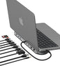 Belkin Connect 11-in-1 Universal USB-C Pro Dock w/ 3-Monitor Support, Silicon Motion Technology - Works with Mac, Windows, and Chromebook - 100W PD w/ 10Gbps Transfer Speeds & 2.5Gbps Ethernet - Grey