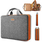 ZINZ Slim Expandable Laptop Case 15.6 Inch Sleeve Upgraded Protective Durable Recycled Carrying Case Compatible with MacBook 15" & 16" and Most 15" 15.6" 16" Notebook,D01G02