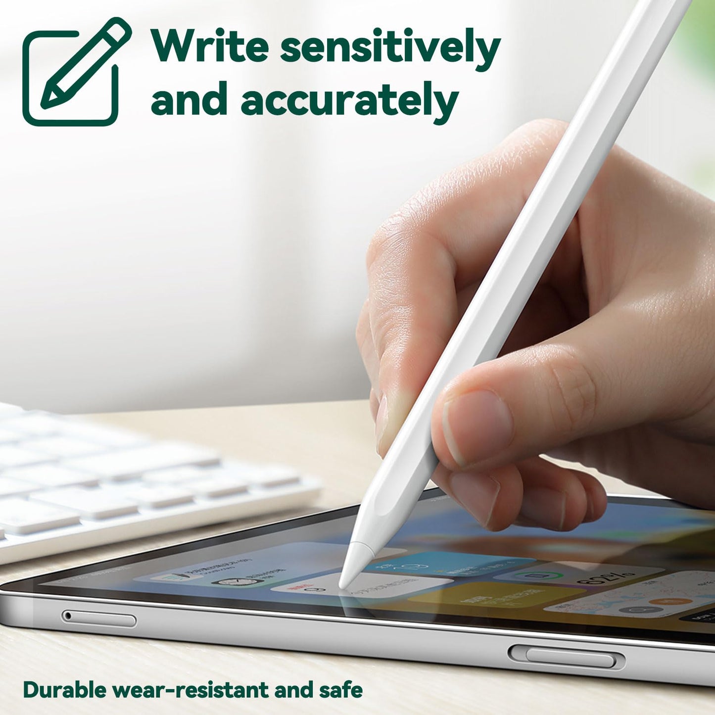 Inesore Pencil Tips for Apple Pencil Pro/1st/2nd/USB-C (4 Pack)