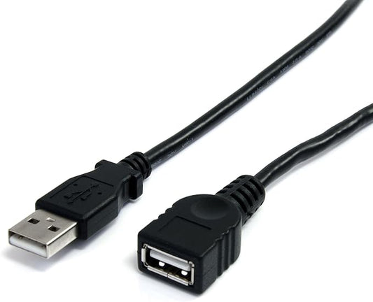 STARTECH.COM 10 FT Black USB Extension Cable A to A