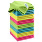 HOMEXCEL 100PK Microfiber Cleaning Cloth, Cleaning Rag for Home, 11.5x11.5